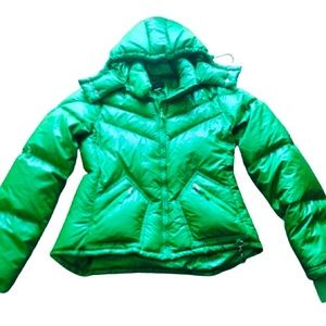 J. Crew, Emerald Green, Down, Puffer Coat!